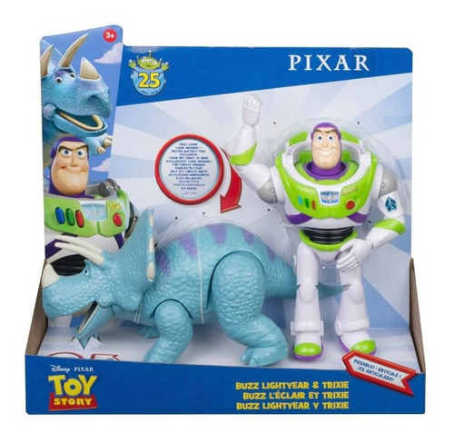 Figura Juguete Toy Story Buzz Lightyear Trixie Disney Mattel
