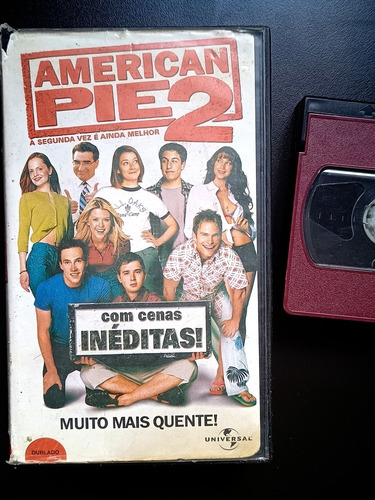 Vhs Original Dublado American Pie 2 Jason Biggs