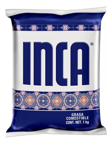 Manteca Vegetal Inca 12 Pz De 1kg