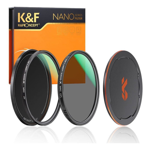 K&f Concept Filtro De Polarizadores Circulares De 2.638 in Y