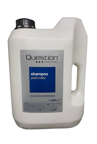 Shampoo Post Color Question 5lts