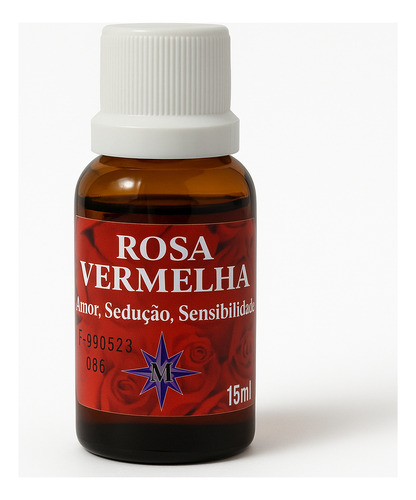 Essência Rosa Vermelha Aromatizador 15 Ml - Amazônia