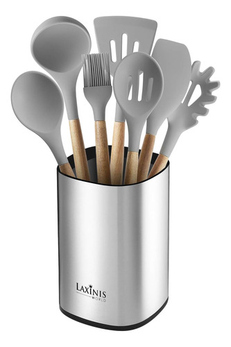 Stainless Steel Kitchen Utensil Holder, Kitchen Caddy, ...