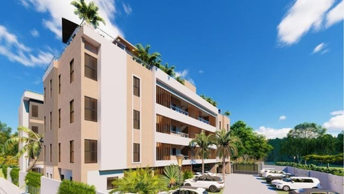 Imagen 5 de 22 de Buy A 7-10 Minutes Walking Penthouse Or Apartment In Cortecito, Punta Cana From $137,000-215,000