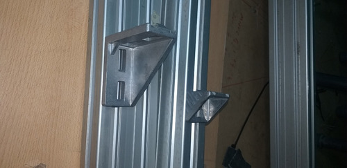 Imagen 2 de 7 de Perfil De Aluminio 40x80 1m Tipo Bosch Rexroth