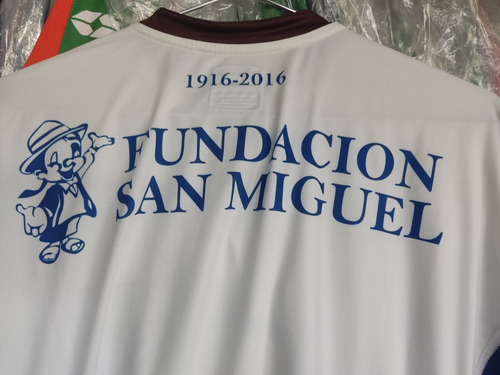 Camiseta Titular Lyon De Juventud Antoniana, Año 2016/17,t:l (Usado)