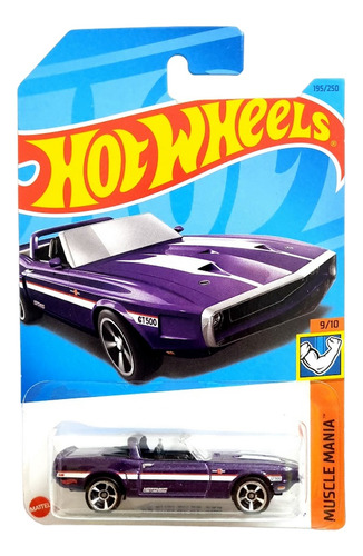 69 Shelby Gt-500 1969 Gt500 Mustang Ford Hot Wheels 1/64