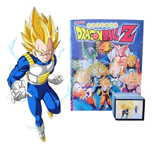 Álbum Dragón Ball Z 4 (rmst 98´) + Todas Sus Láminas A Pegar