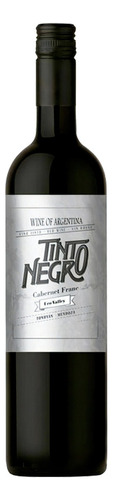 Vino Tinto Negro Uco Valley Cabernet Franc 750ml