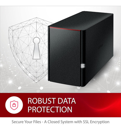 Nas Buffalo Linkstation Soho 220 8tb 2 Bahías