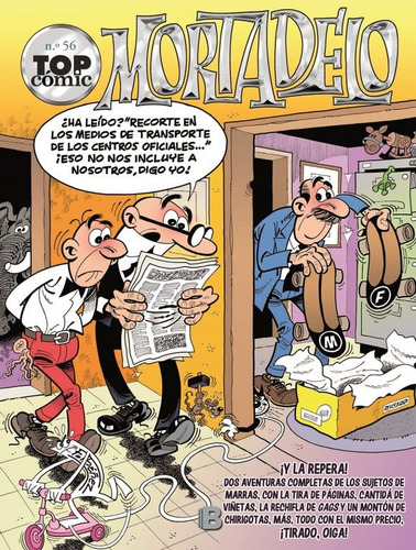Top Comic Mortadelo 56 Tijeretazo - Ibáñez Talavera, Fr...