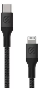 Cable Tipo C A Lightning 1.2m Scosche Color Negro