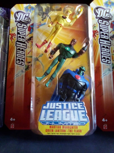 Figuras Justice League Serie Animada Threepack