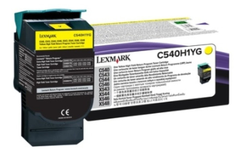 Tóner Lexmark C540h1yg 2000 Páginas Laser Origin Amaril /v