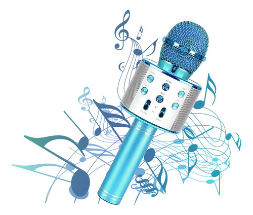 Maquina Microfono Inalambrico Bluetooth Karaoke Portatil Ktv