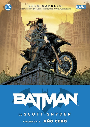 Cómic Batman De Scott Snyder Vol 3 : Año Cero
