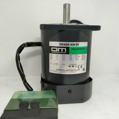 Imagen 2 de 6 de Motor Inducción 110v Ac 1450 Rpm 1.09a 60w Cmprodemaq