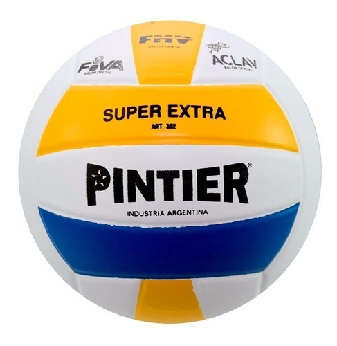 Pelotas De Voley Pintier Tricolor Oficial Reglamentaria