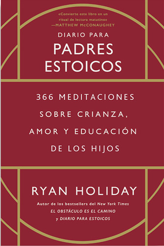 Diario Para Padres Estoicos - Holiday, Ryan  - *