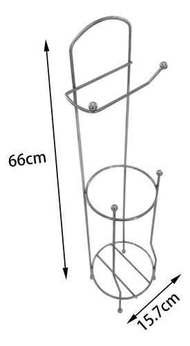 Soporte Vertical Para Papel Higiénico, Estante De