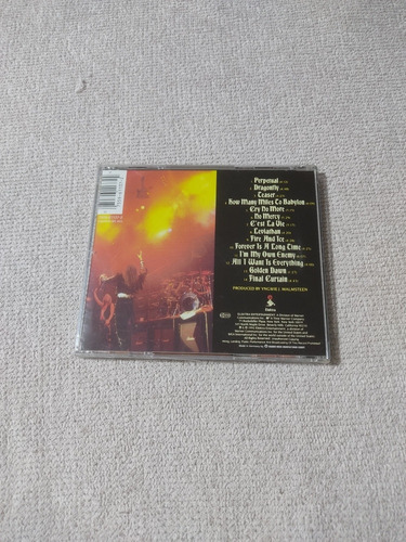 Yngwie Malmsteen Fire & Ice Cd Importado  