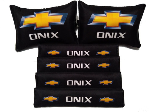 4 Forros Cinturon Seguridad Chevrolet Onix +almohadillas 