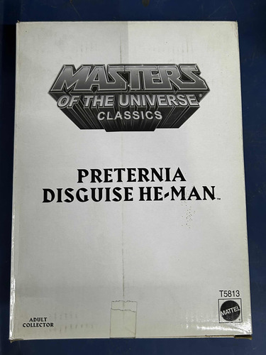 Motuc Preternia Disguise He-man Master Of The Universe Class (Usado)