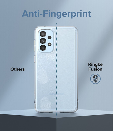 Imagen 4 de 4 de Funda Ringke Fusion Para Samsung Galaxy A53 5g Anti Impacto