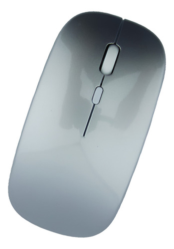 Mouse Ratón Dual Bluetooth Recargable Silencio Vintage Pc
