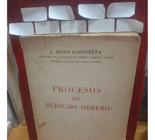 Procesos Del Derecho Obrero. J. Jesús Castorena