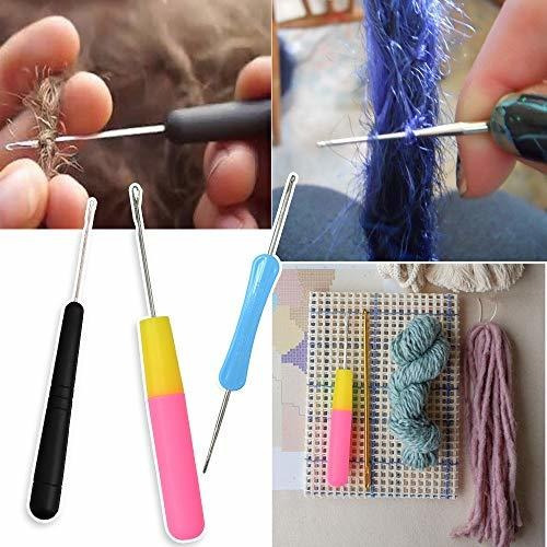 Imagen 4 de 7 de Herramienta Fani 16pcs Dreadlocks Crochet Hooks Set Aguj