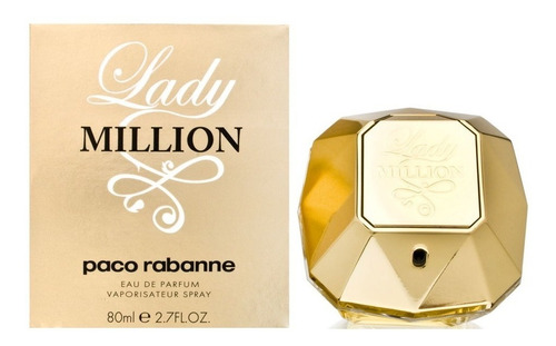 Perfume Lady Million De Paco Rabanne 80 Ml Edp Original