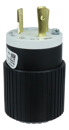 Clavija 1/2 Vuelta 2 Polos Bryant 70630np 30a 250v 38801230