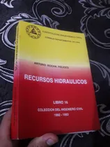 Comprar Libro Recursos Hidráulicos Rocha Felices Cip