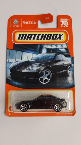 Matchbox 2004 Mazda Rx-8 -no Hot Wheels- De Colección 