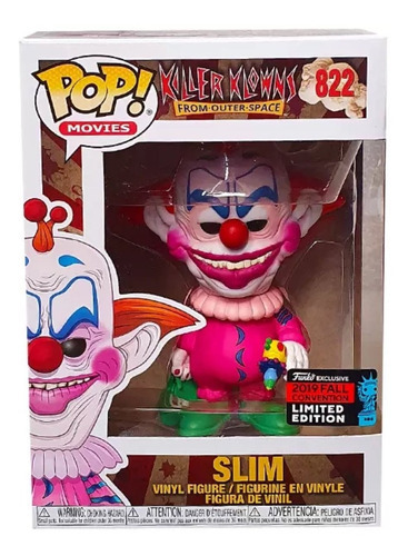Funko Pop Slim #822 Nycc 2019 Exclusive Killer Klowns Space