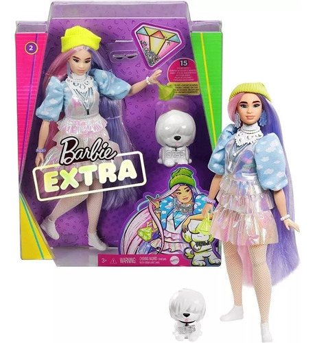 Muñeca Barbie Extra N°2 Mattel