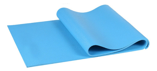 Yoga Mat Colchoneta Gimnasia Pilates 61x173cm Gym Yogamat Color Celeste