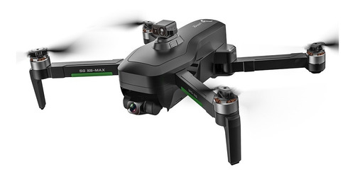 Drone ZLL SG906 Max1 With obstacle avoider con dual cámara 4K negro 5GHz 2 baterías