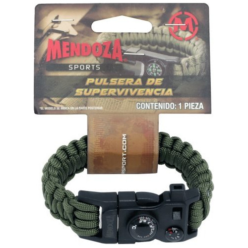 Pulsera Paracord De Supervivencia Mendoza