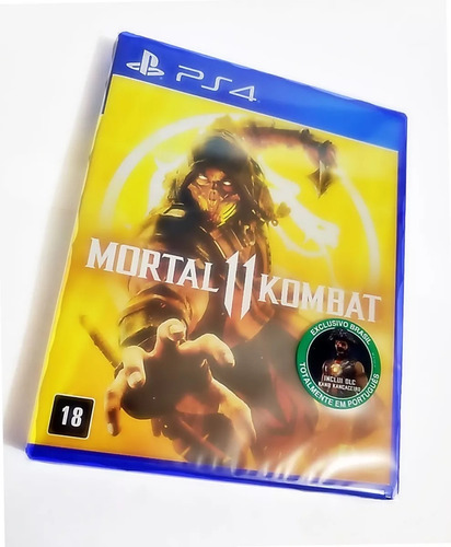 Mortal Kombat 11 Ps4 Com Dlc Midia Fisica Em Português 