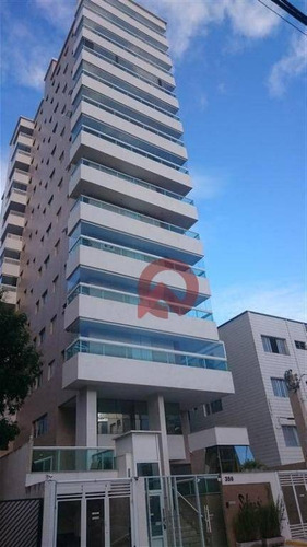 Imagem 1 de 29 de Apartamento Com 1 Dormitório À Venda, 54 M² Por R$ 288.000,00 - Canto Do Forte - Praia Grande/sp - Ap3302