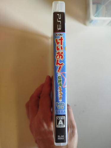 K-on! Houkago Live!! Hd Para Playstation 3 Jogo Raro (Usado)
