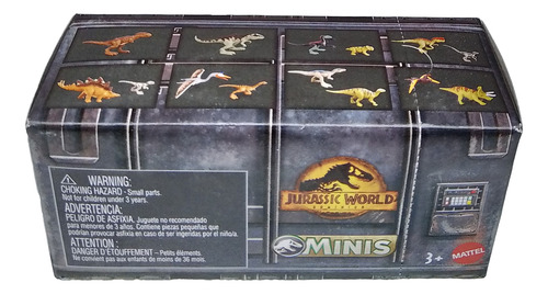 Mattel Jw Dominion Minis - Estegosaurus & Atrociraptor