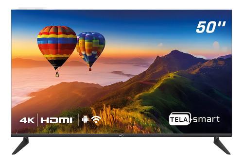 Smart Tv Led 50 Hd Hq Conversor Digital Wi-fi