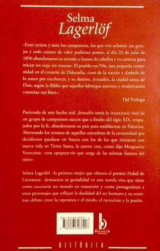 Jerusalén - Selma Lagerlöf (Usado)