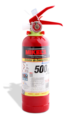 Extintor De Emergencia Recargable (500 G)