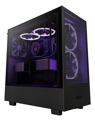 Gabinete Medio Compacto Nzxt H5 Flow Ventana Vidrio Templado