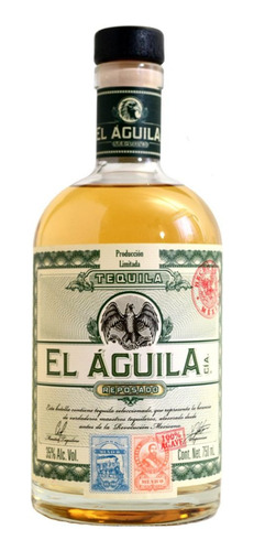 Tequila El Águila Reposado 750 Ml