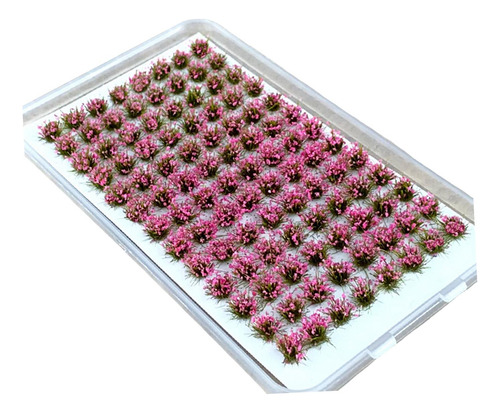 Racimo De Flores En Miniatura Mechones De Hierba Rosado